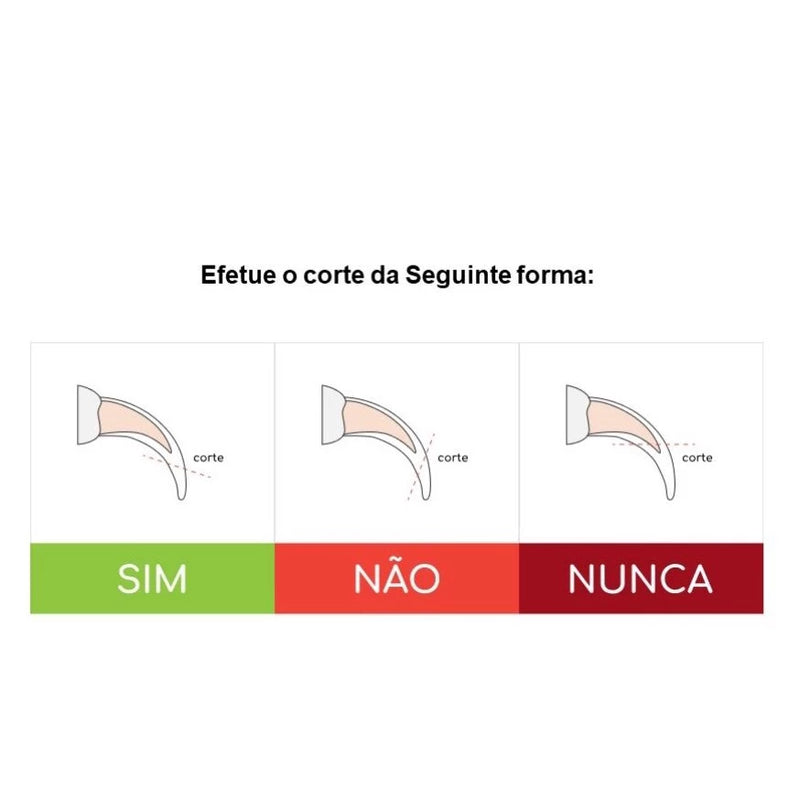 Cortador de Unha Alicate Pet - Cachorro de Pequeno e Médio Porte