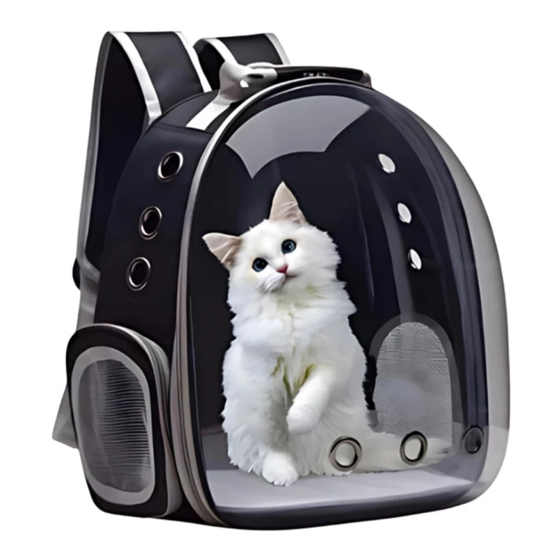 Mochila Pet Visão Panorâmica Astronauta Cachorro Cão